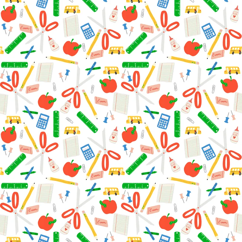 Back to School Pattern